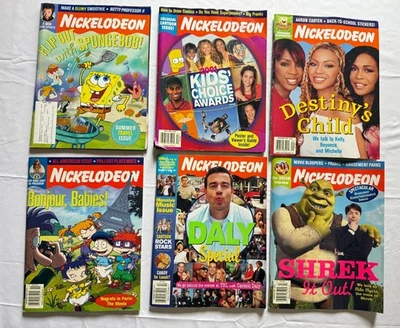 Vintage Nickelodeon Magazines Carson Daly Rug Rats Destinys Child Kids Choice 20 - Image 1 of 4