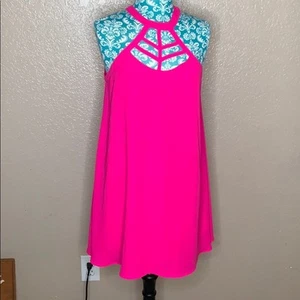 Let Her Be Hot Pink Kleid M - Bild 1 von 8