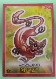 WAPALOOSIE 2021 Topps Metazoo Series 0 #72 - Picture 1 of 2