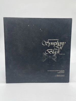 DUKE ELLINGTON'S SYMPHONY IN BLACK 12" LP VG+ VINYL RECORD GATEFOLD 1980 - Image 1 of 4