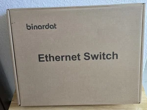 COMBO BINARDAT 12 PORT 10G MANAGED FIBER SWITCH 8 x 1GB SFP AND 4 x 10GB SFP+ - Picture 1 of 16