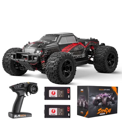 Remote Control Off-Road Truck 1:10 Scale RC Car All Terrain 4WD Brushed - Image 1 of 4