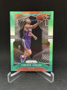 2019-20 Panini Prizm - Rookie Cameron Johnson #257 Green Prizm (RC) - Foto 1 di 1