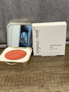 NUEVO Rubor Jane Iredale PurePressed, Puesta de sol, 3,2 g Tamaño completo, Nuevo en caja - Imagen 1 de 5
