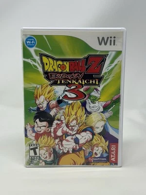 Dragon Ball Z: Budokai Tenkaichi 3 Nintendo Wii Complete CIB + Warranty - Image 1 of 4