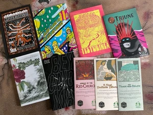 TROIKA! rpg lot Exalted Funeral Melsonian Arts Council OSR RPG  Leafpunk new - Picture 1 of 4