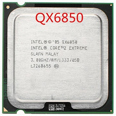 Intel Core 2 Extreme QX6850(HH80562XJ0808M)LGA775 3.0GHz Quad-Core CPU Processor - Image 1 of 2