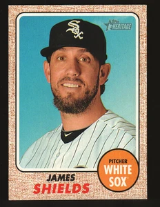 2017 Topps Heritage #178 - James Shields - Chicago White Sox (3536) - Foto 1 di 2