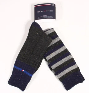 Tommy Hilfiger Herren 2 Paar Stiefelsocken Gr. 7-12 One Size - Bild 1 von 3