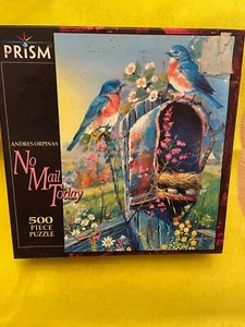 Prism No Mail Today by Andres Orpinas Blue Birds 500 pcs 19”x14” Puzzle NEW - Picture 1 of 2
