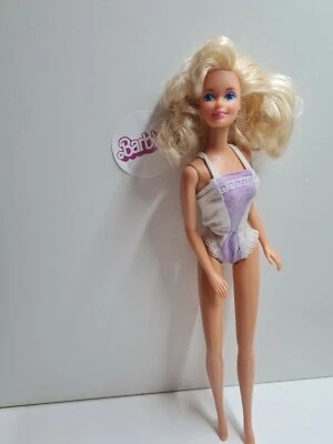 BARBIE MATTEL FASHION PLAY 1990 LINGERIE INTIMO BAMBOLA DOLL SUPERSTAR  - Immagine 1 di 4