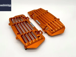 CNC Kühlerschutz Grill für Husqvarna KTM GasGas TE FE TC FC EXC SX F EC F orange - Bild 1 von 3