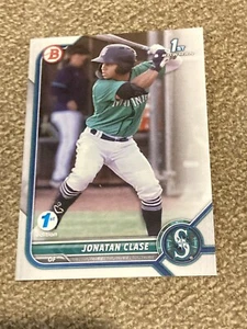 Jonatan Clase 2022 Bowman First Edition # BPPF-118 1st Bowman Seattle Mariners - Picture 1 of 2