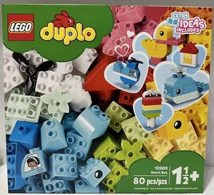Lego DUPLO #10909 Classic Heart Box Toy Set for Toddlers New Sealed RETIRED - Picture 1 of 2