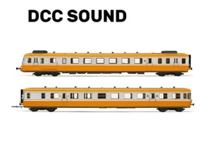 DCC sound JOUEF autorail 2 voitures RGP2 X2700 livrée RTG inoxydable- HJ2387S - Imagen 1 de 2
