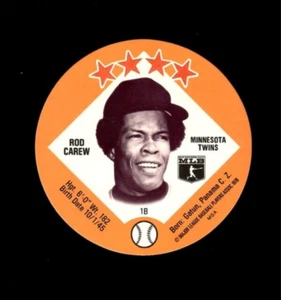 1978 MSA Saga Discs ROD CAREW Minnesota Twins MINT - Picture 1 of 2