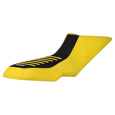 Cubierta de asiento Bombardier DS650 2000-2007 AMARILLO/NEGRO/AMARILLO #258 Foto 1 de 4