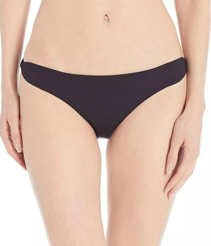 Billabong Women's 240674 Lowrider Black Bikini Bottom Swimwear Size L