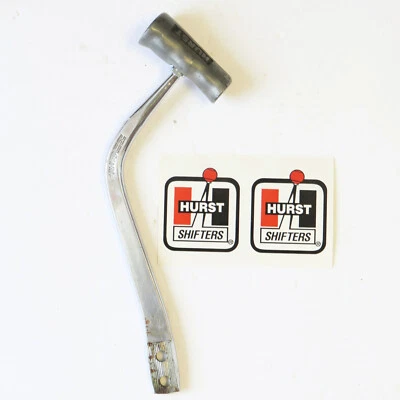 Palanca de cambios HURST Early USA 4 velocidades acero cromado 7236 HURST aluminio mango en T Foto 1 de 3