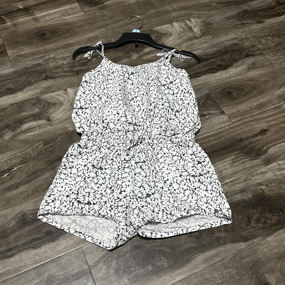 Mameluco Gap Niños Niñas Talla (7/8) Blanco Y Azul SKU 223203 Foto 1 de 4