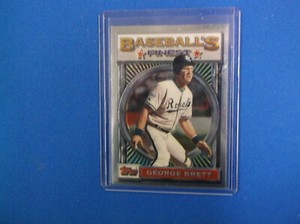 1993 Topps Finest #63 George Brett NMT++