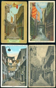 SOUS-LE-CAP STREET, CIUDAD DE QUEBEC - 6 POSTALES - Imagen 1 de 2