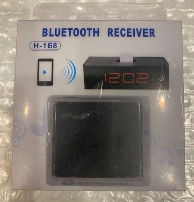Bluetooth Wireless Music Audio Receiver 30 Pin Dock Speaker H-168 NEW - Image 1 of 4