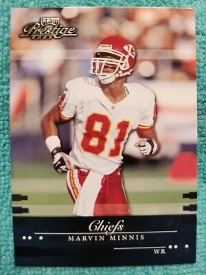 2002 PLAYOFF PRESTIGE MARVIN MINNIS #74 KANSAS CITY CHIEFS - Image 1 of 4