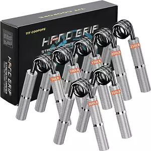 Hand Grip Exerciser Strengthener,Resistance Levels 50-450Lbs,Grip Strength Train - Picture 1 of 12