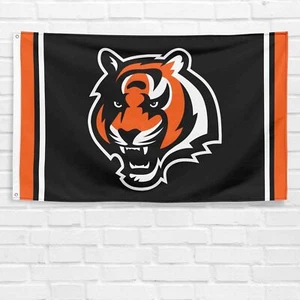 For Cincinnati Football Fans 3x5 ft Flag Super Bowl Team LVI Bound AFC Banner - Picture 1 of 12