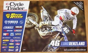 Póster de motocross Luke Renzland Cycle Trader 2016 Yamaha YZ250F AMA Supercross - Imagen 1 de 1