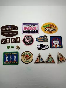 Lote de 17 Artículos Girl Scouts - Insignias, Parches, Alfileres... - Imagen 1 de 3