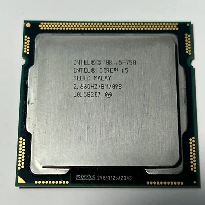 Intel i5-750 SLBLC 2.67GHz 4-Core LGA 1156 CPU Core Processor - Image 1 of 2