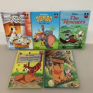 Walt Disney’s Wonderful World Of Reading Children’s Books Lot Of 5 Books - Picture 1 of 14