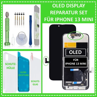 OLED Display für iPhone 13 MINI Retina LCD HD Bildschirm 3D Touch Screen Glas