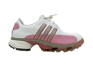 Zapatos de golf Adidas botines para mujer banda eléctrica chasis Adiprene Traxion rosa talla 7,5 - Imagen 1 de 16