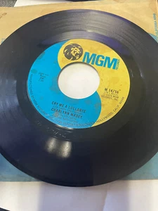 Charlynn Mabey I am Me Cry 4 Me 14756 33 rpm MGM - Picture 1 of 1