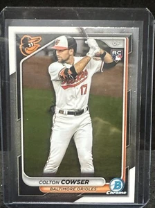 2024 Bowman Chrome Colton Cowser Rookie Card Orioles RC #33 Baltimore Orioles - Picture 1 of 2