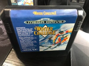 WINTER CHALLENGE - Sega MegaDrive Game - Cart Only - Picture 1 of 1