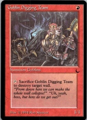 Goblin Digging Team - Magic the Gathering MTG The Dark - Image 1 of 2