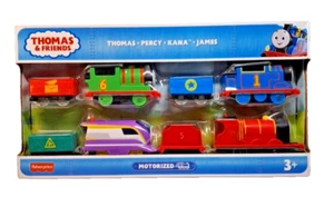 Thomas & Friends 4 Pack Motorized Engines Thomas Percy Kana James - Bild 1 von 8