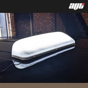 23" BLANK LED ROOF / TAXI SIGN WHITE LED LIGHT AND 2 MAGNETS - NO WRITING - Picture 1 of 3