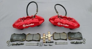 2009 - 2016 HYUNDAI GENESIS COUPE REAR BREMBO BRAKE CALIPER PAIR LEFT RIGHT SET - Picture 1 of 20