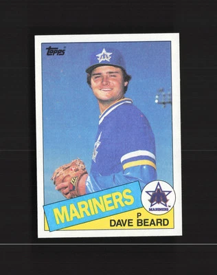 1985 Topps #232 Dave Beard Seattle Mariners MM - Image 1 of 2