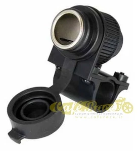 Toma De Encendedor Con Tapa Para Manillares Ø 22Mm (7/8" Ø) - 25Mm (1" Ø) - Imagen 1 de 1
