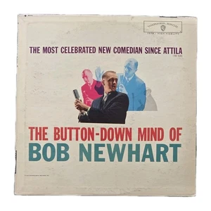 BOB NEWHART "The Button-Down Mind Of..." RARE ORIGINAL 1960 US 6Tk VINYL LP - Picture 1 of 4