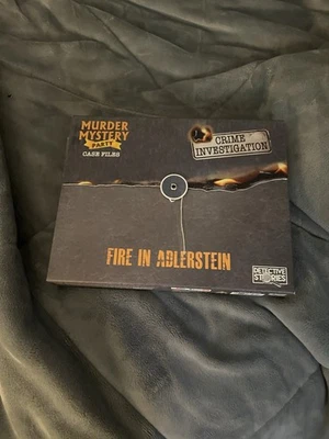 NUEVO Asesinato Mystery Party Case Files: Fire in Adlerstein para 1 o más jugadores Foto 1 de 3