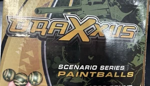 500 Count Bag Paintballs Green/brown Pink  .68 Caliber - New Sealed - Picture 1 of 4