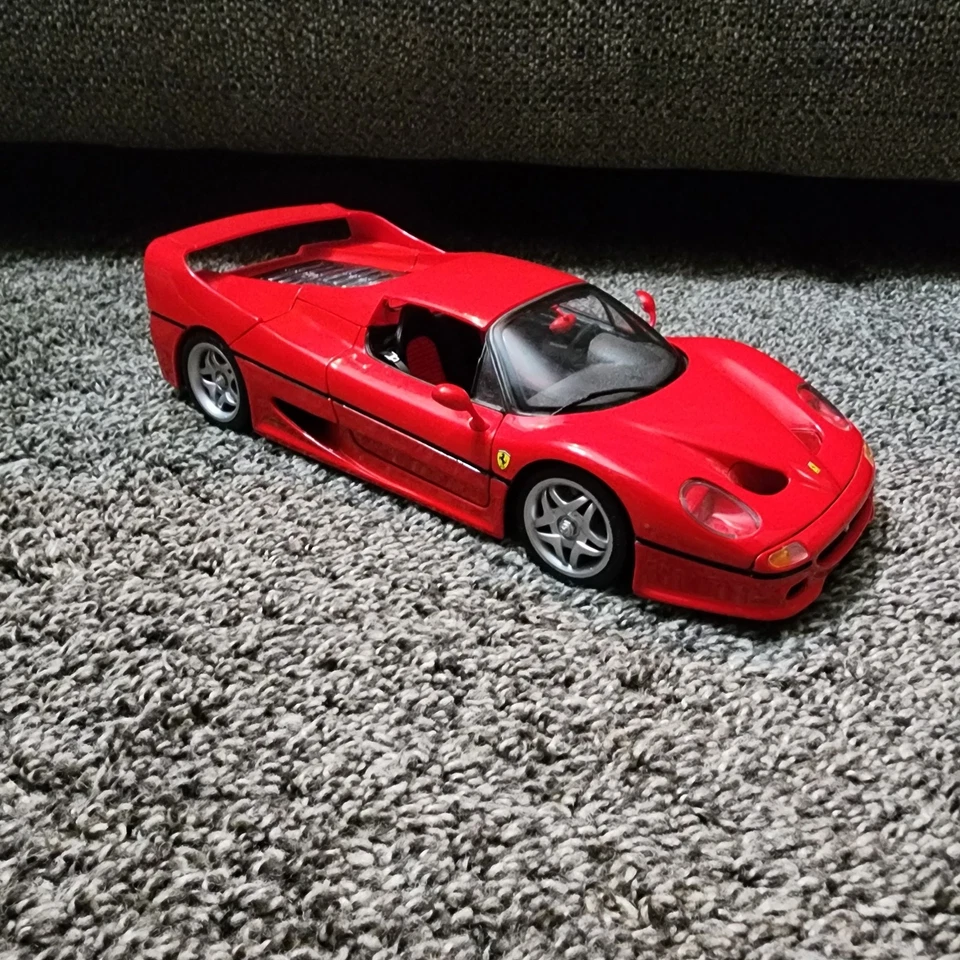 Ferrari F50 Rojo Cupé Maisto Diecast Modelo Escala 1/18 Foto 1 de 4