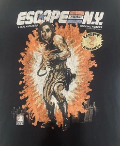 Escape from New York Snake Pliskin T-Shirt Real AntiHero Black XL Limited Run - Picture 1 of 4
